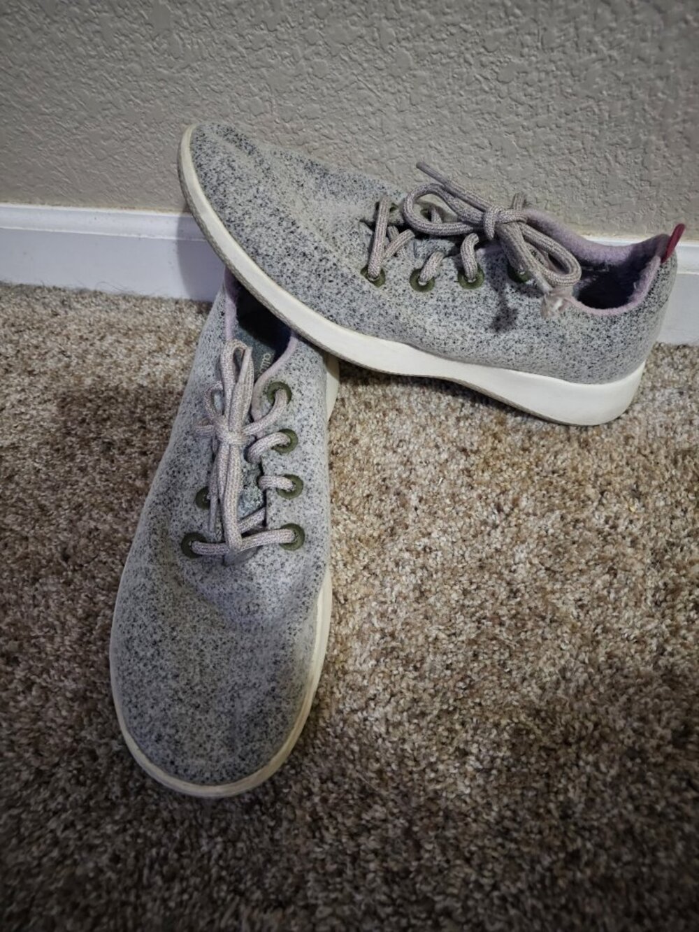 Allbirds Wool Runners Gray Athletic Sneakers Shoes Women's Size 11